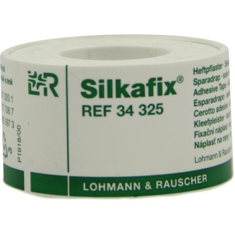 Silkafix Heftpfl. 2,5cmx5m Kunststoff Spule 1 ST PZN 03277067 - 1 ST