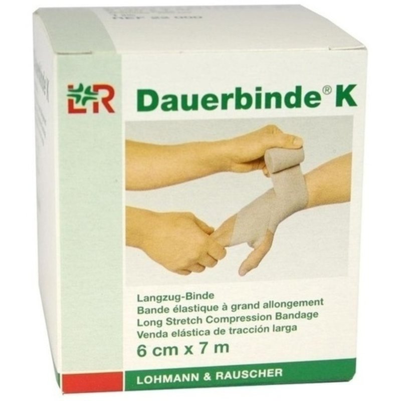 Dauerbinde kräftig 6cmx7m 22000 1 ST PZN 00260540 - ST