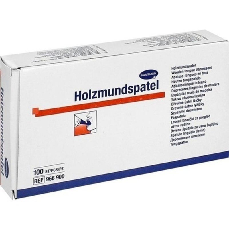 Holzmundspatel Hartmann 100 ST PZN 00494700 - PK/100 - Nachfolge Artikel: 04967207 von Nobamed