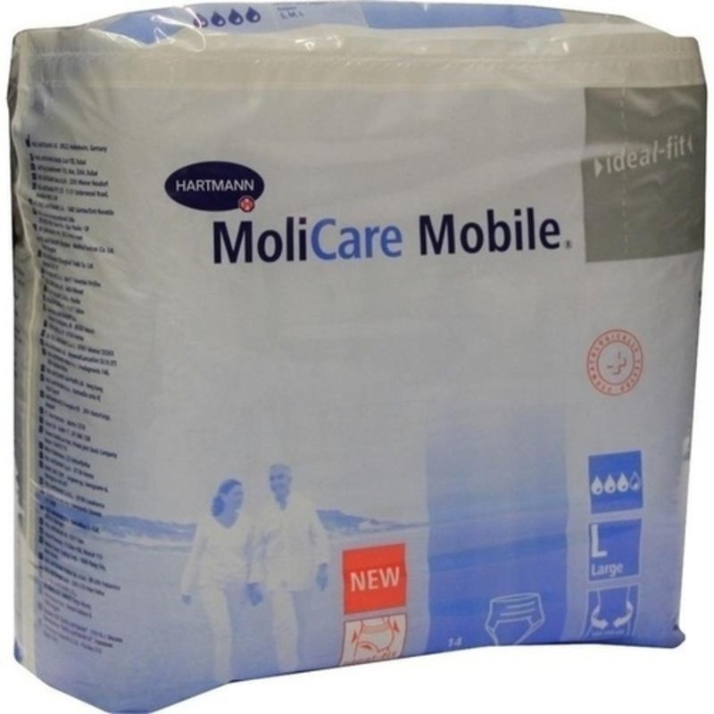 Molicare Mobile Inkontinenz Slip Gr. 3 large 14 ST PZN 00648646 - PK/14