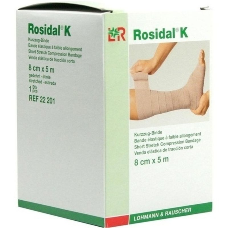 Rosidal K Binde 8cmx5m 1 ST PZN 00885978 - ST