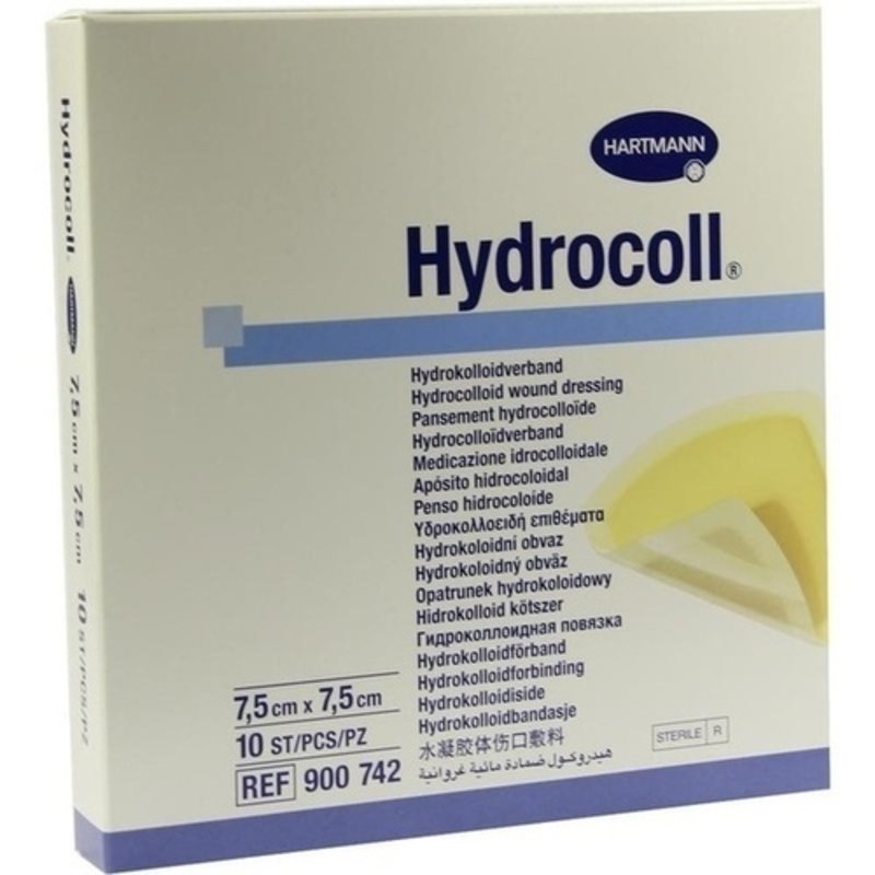 Hydrocoll Wundverband 7,5x7,5cm 10 ST PZN 01690656 - PK/10