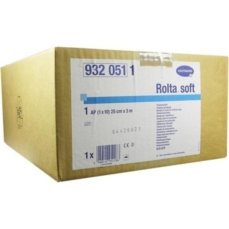 Rolta soft Synth.-Wattebinde 3mx25cm 10 ST PZN 02757434 - PK/10