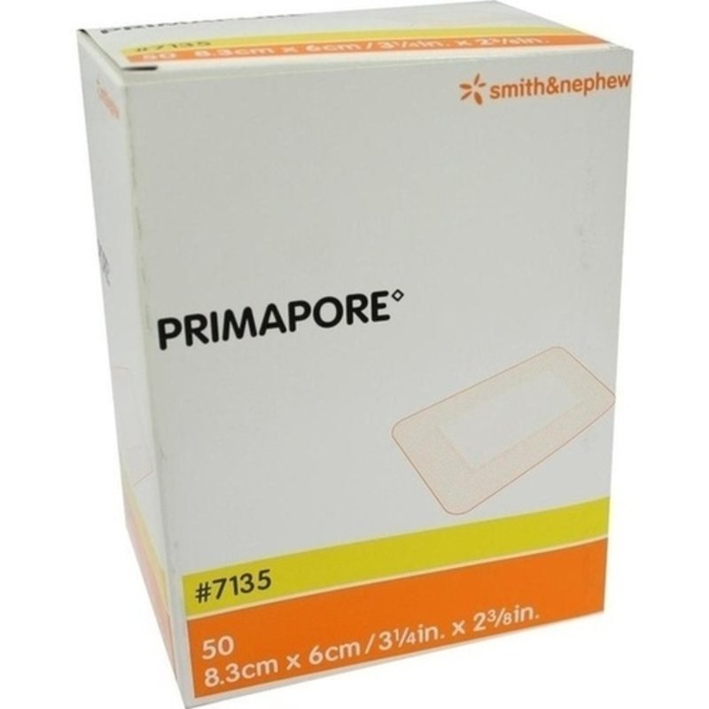 Primapore Wundverb. 8,3x6cm steril 50 ST PZN 02783006 - PK/50