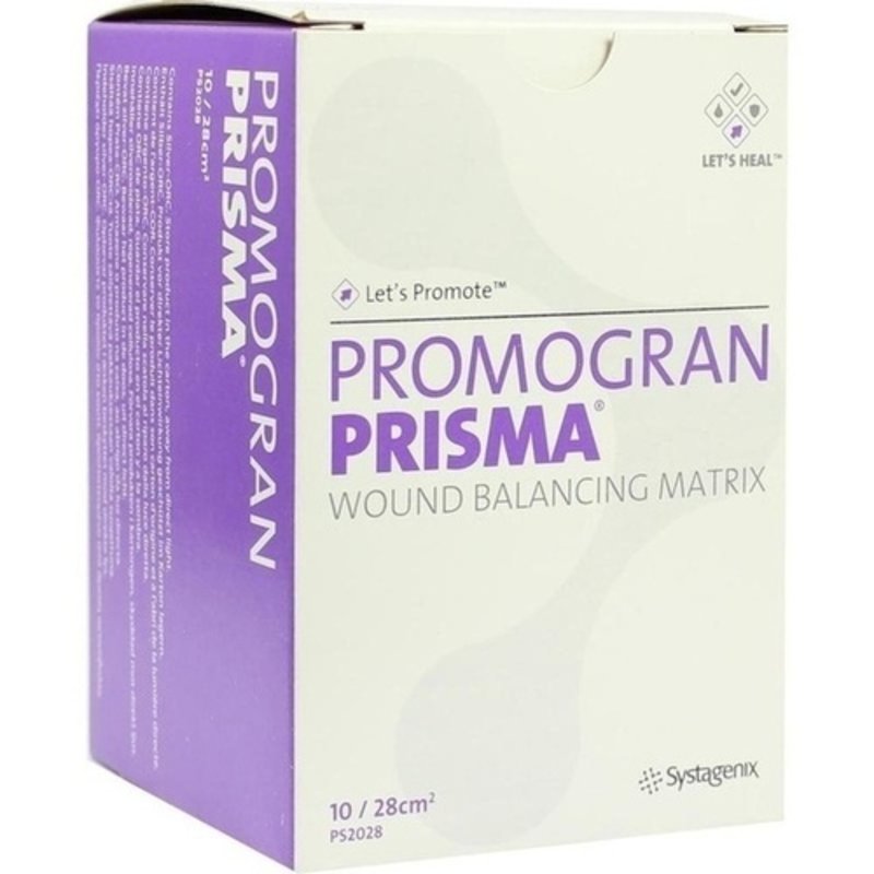 Promogran Prisma 28qcm Tamponaden 10 ST PZN 03136668 - PK/10