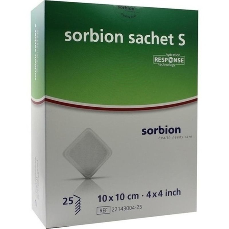 Sorbion sachet S 10-10 Wundaufl.saugst.steril 25ST PZN 03153230 - PK/25
