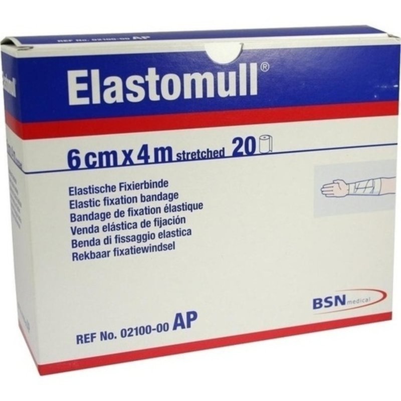 Elastomull 4mx6cm 2100 elast. Fixierb. 20 ST PZN 03486196 - PK/20