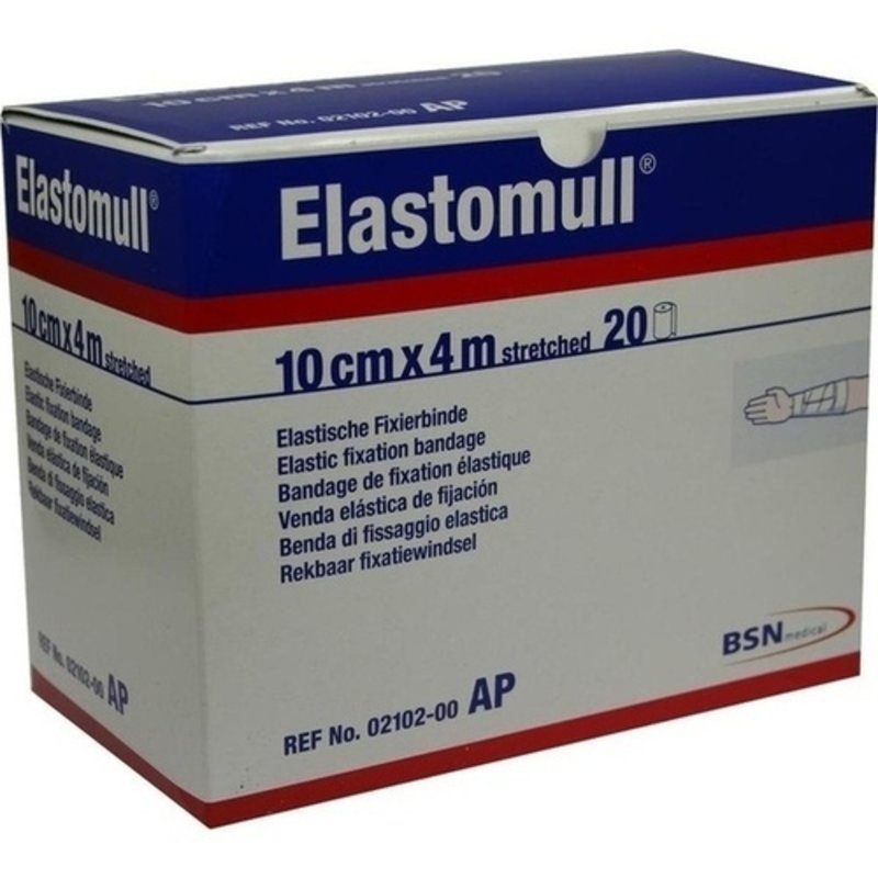 Elastomull 4mx10cm 2102 elast. Fixierb. 20 ST PZN 03486210 - PK/20