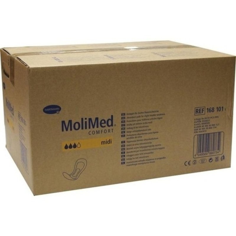 Molimed Comfort midi 6x28 ST PZN 03542813 - Nachfolger MoliCare Pad 3 Tropfen