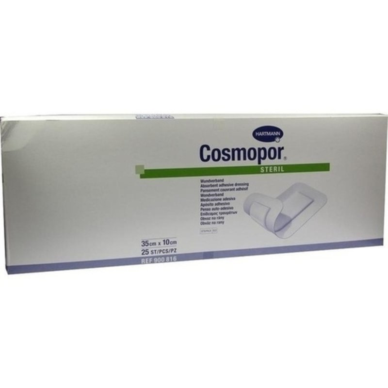Cosmopor steril 10x35cm 25ST PZN 04302092 - PK/25