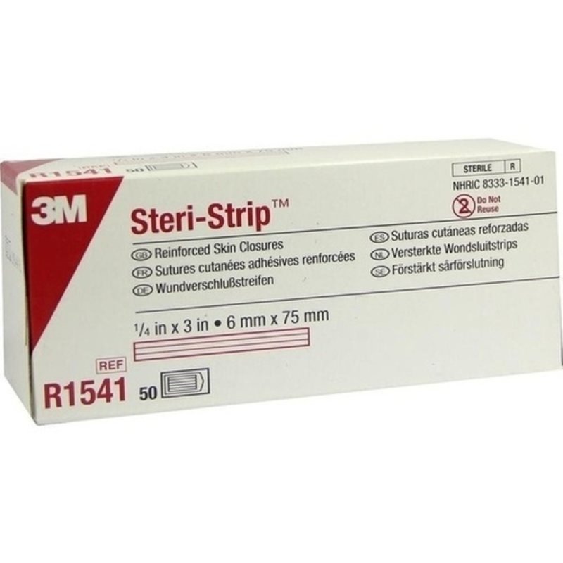 Steri Strip steril 6x75mm R1541 50x3 ST PZN 04586072 - PK/50