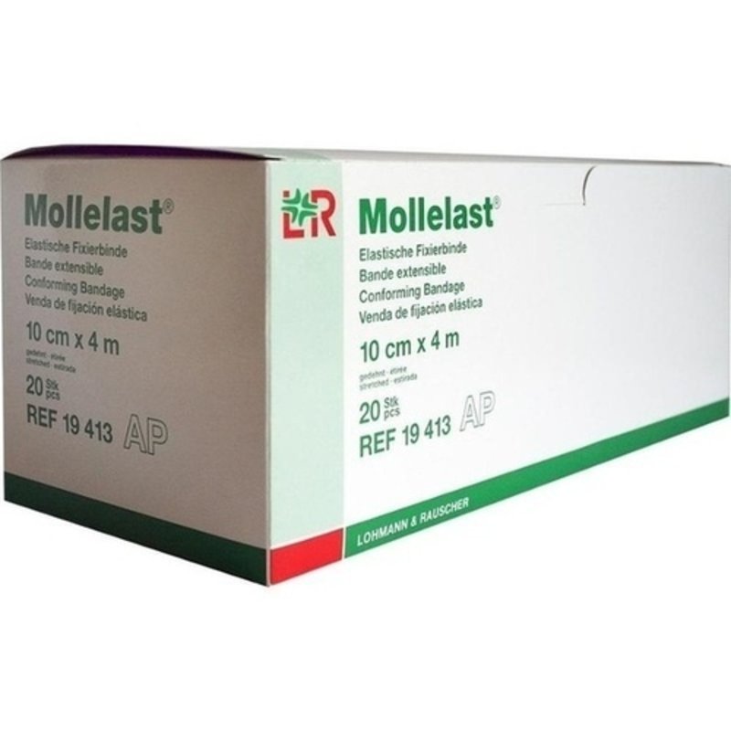 Mollelast Binden weiss 10cmx4m 20 ST PZN 04781572 - PK/20
