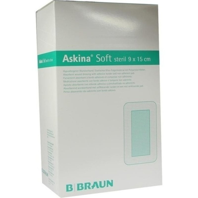 Askina Soft Wundverband 9x15cm steril 40 ST PZN 06645910 - PK/40