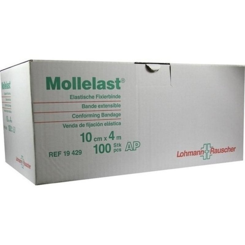 Mollelast Binden weiss 10cmx4m lose 100 ST PZN 07402434 - PK/100