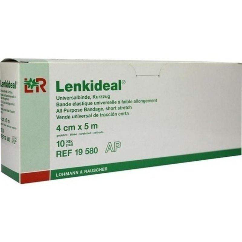 Lenkideal Idealb. 4cmx5m weiß o.Verbandkl. lose 10 ST PZN 07600849 - PK/10
