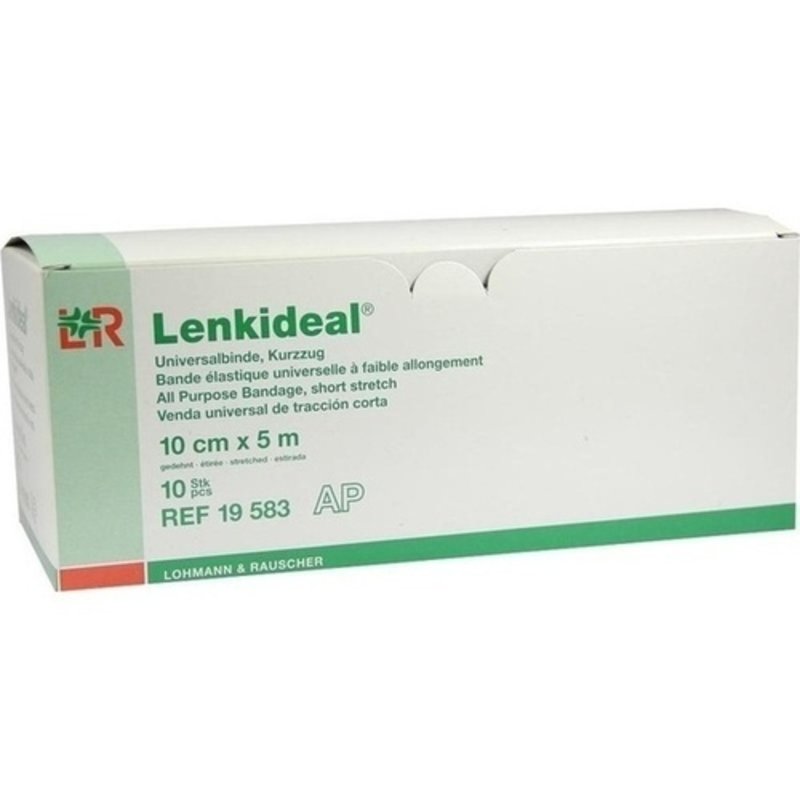 Lenkideal Idealb. 10cmx5m weiß o.Verbandkl.lose 10 ST PZN 07600878 - PK/10