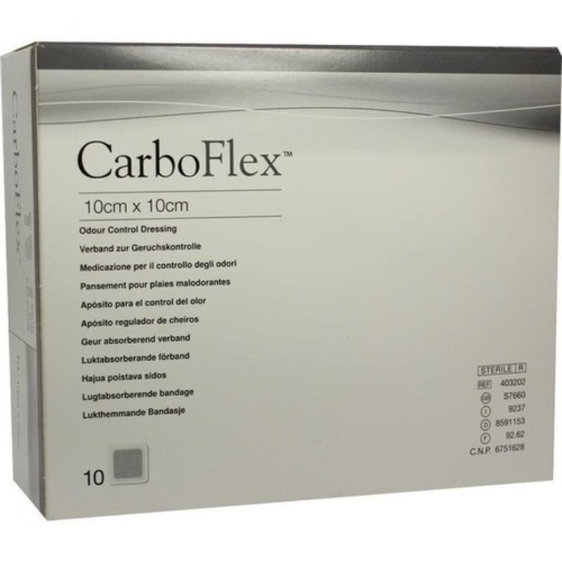 Carboflex 10x10cm 10 ST PZN 08591153 - PK/10