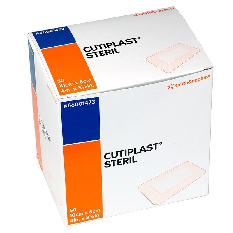 Cutiplast steriler Wundverband 10x8cm 50 ST PZN 02479662 - PK/50