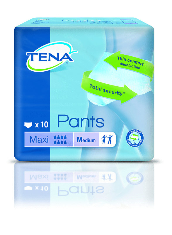 Tena Pants maxi medium ConfioFit Einweghose 4x10 ST PZ 09703654 - PK/4X10