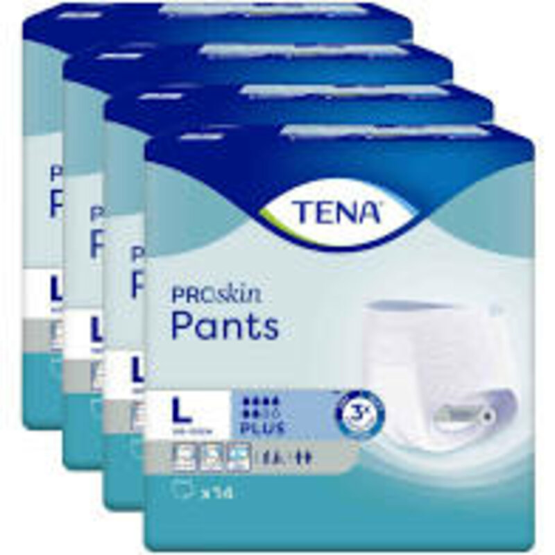 TENA Pants Plus L (Large) bei Inkontinenz - 4 x 14 Stk. - Aktionspreis
