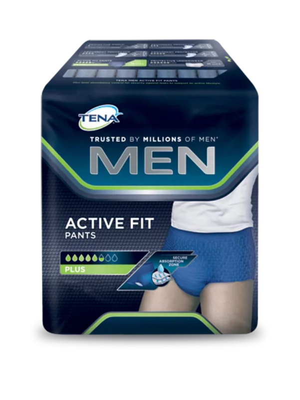 TENA Men Act.Fit Inkontinenz Pants Plus L/XL blau 1 x 10