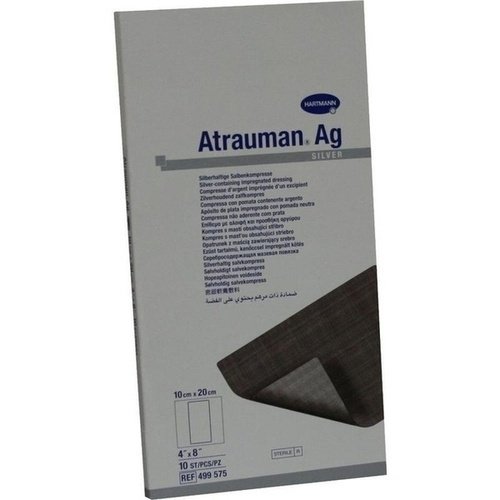 Atrauman AG 10x20cm steril Kompressen 10 ST PZN 02813150 - PK/10