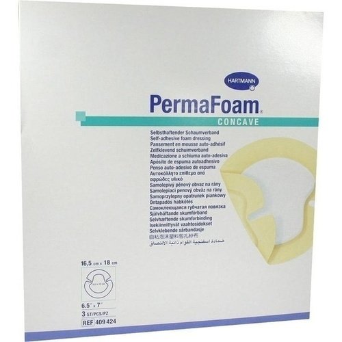 Permafoam Concave Schaumverband 16,5x18cm 3 ST PZN 03446050 - PK/3