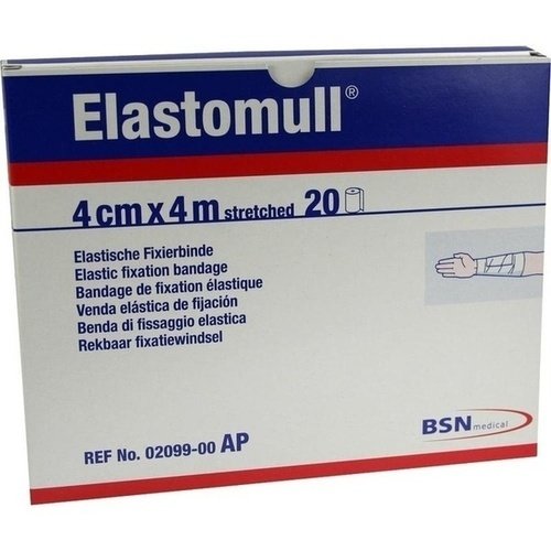 Elastomull 4mx4cm 2099 elast. Fixierb. 20 ST PZN 03486173 - PK/20