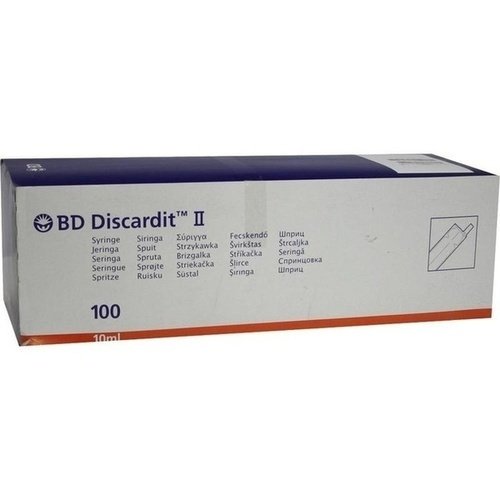 BD Discardit II Spritze 100x10 ml PZN 03626823 - PK/100