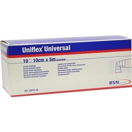Uniflex Universal weiss 5mx10cm Zellglas Binden 10 ST PZN 04589308 - PK/10