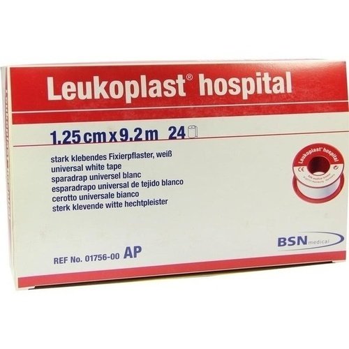 Leukoplast Hospital 9,2mx1,25cm 1756 24 ST PZN 04593534 - ST