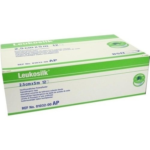 Leukosilk 5mx2,50cm 1032 12 ST PZN 04593652 - PK/12