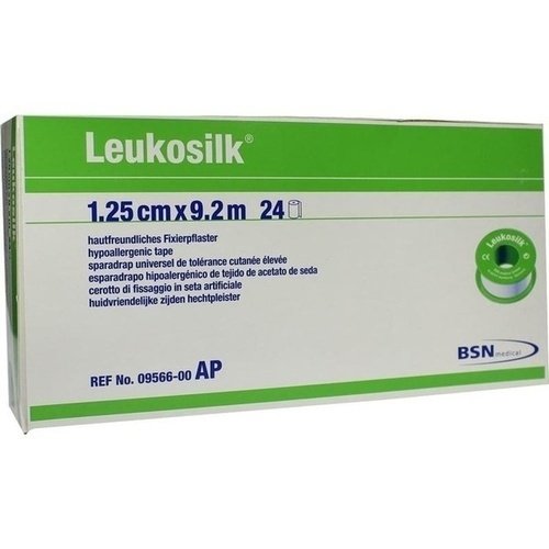 Leukosilk 9,2mx1,25cm - 24 ST PZN 04593675 - PK/24