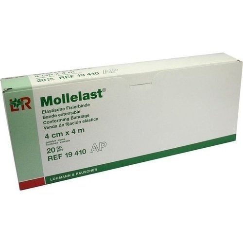 Mollelast Binden weiss 4cmx4m 20 ST PZN PZN 04781537 - PK/20