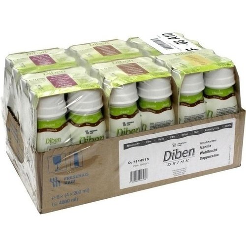 Diben Drink Mischkarton 1,5 kcal/ml 24x200 ml PZN 05905243 - PK/24