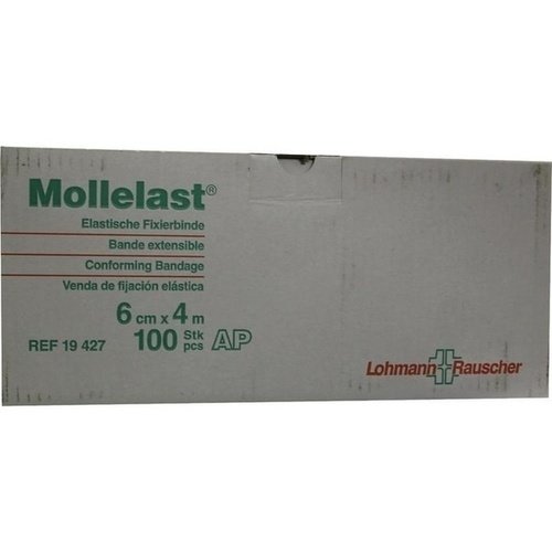 Mollelast Binden 6cmx4m weiß lose 100 ST PZN 07402411 - PK/100