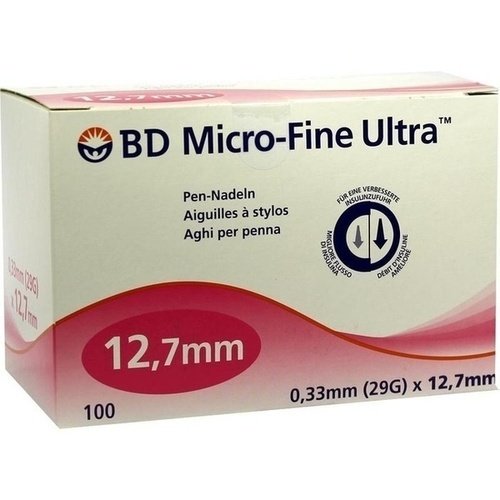 BD Micro Fine Ultra Pen-Nadeln 0,33x12,7mm 100 ST PZN 09372884 - PK/100