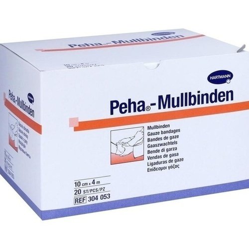Peha-Mullbinden 10cmx4m 20 ST PZN 10069263 - PK/20