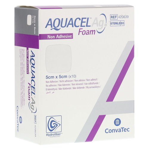 Aquacel AG foam Verband 15x20cm nicht adhäsiv - PK/5 - PZN 02927623