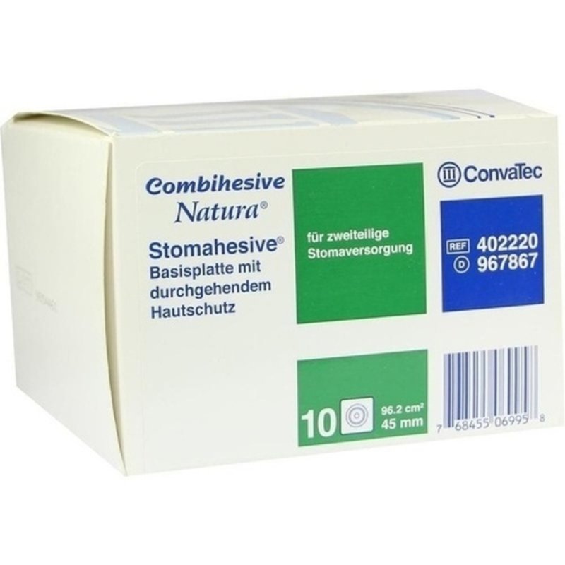 Combihesive Natura Basis Haftgelatine Stomah. 45mm 10 ST PZN 00259979 - PK/10