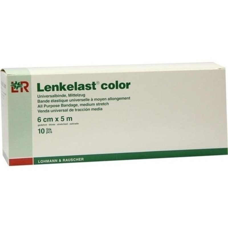 Lenkelast Color blau 6cmx5m o. Zellglas 10 ST PZN 01467444 - PK/10