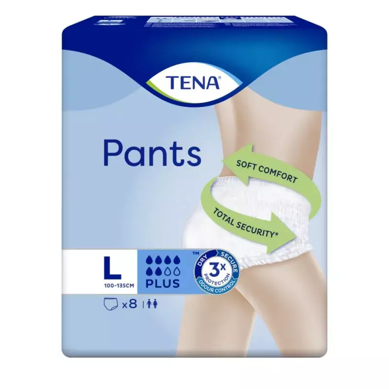 TENA Pants Plus L (Large) bei Inkontinenz - 1 x 8 Stk. - Aktionspreis