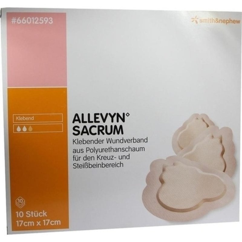 Allevyn Sacrum klein konturierte Wundauflage 10 ST PZN 01313221 - PK/10