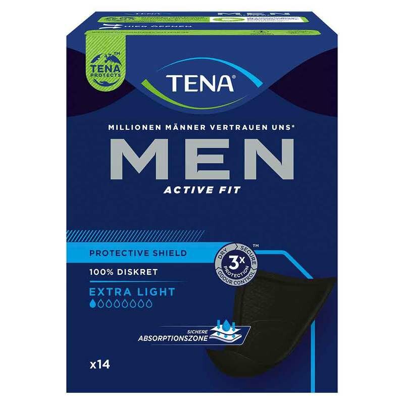 TENA MEN Active Fit Level 0 Inkontinenz Einlagen 1x14 ST