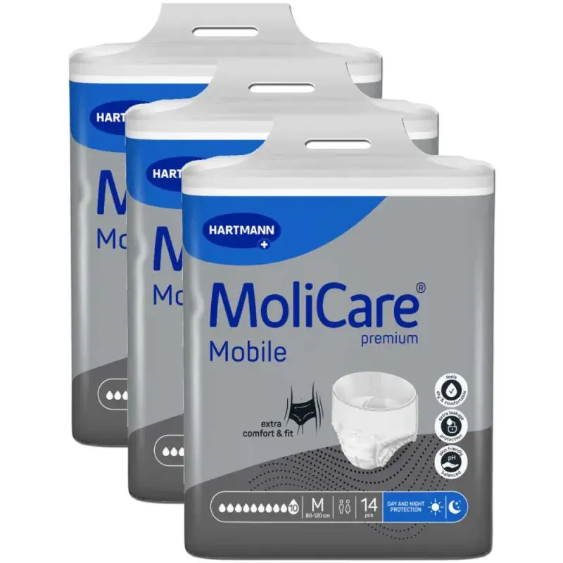 MoliCare Premium Mobile 10 Tropfen Gr. M - 3 x 14 Stk.-Aktionspreis MoliCare Premium Mobile 10 Tropfen Gr. M - 3 x 14 Stk.-Aktionspreis