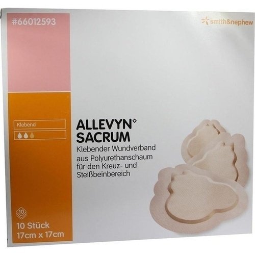 Allevyn Sacrum klein konturierte Wundauflage 10 ST PZN 01313221 - PK/10