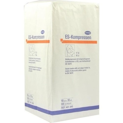 ES Kompressen unsteril 10x10cm 16fach 100 ST PZN 01447252 - PK/100