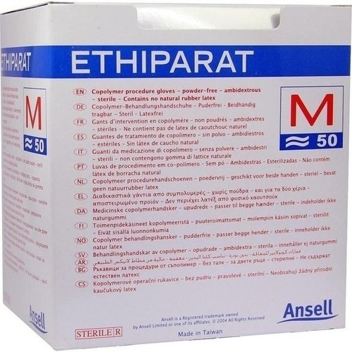 Ethiparat Untersuch. Handsch.ster.mittel M 3350 100 ST PZN 01656458 - PK/50X2