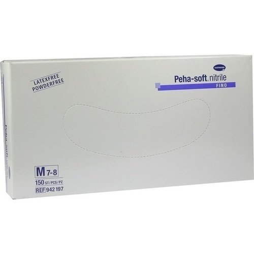 Peha Soft nitrile fino Unt.Hands.pud.fr.unst. M 150 ST PZN 03539509 - PK/150
