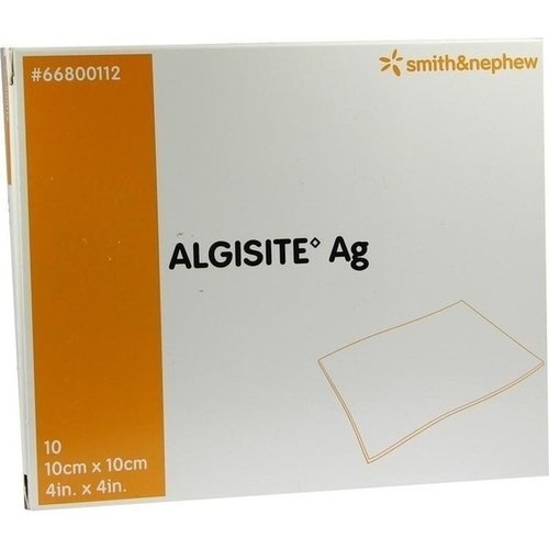 Algisite AG Kompressen 10x10 cm 10 ST PZN 03796962 - PK/10 - Nachfolge Acticoat Flex 10x10 12 Stk. 05372858